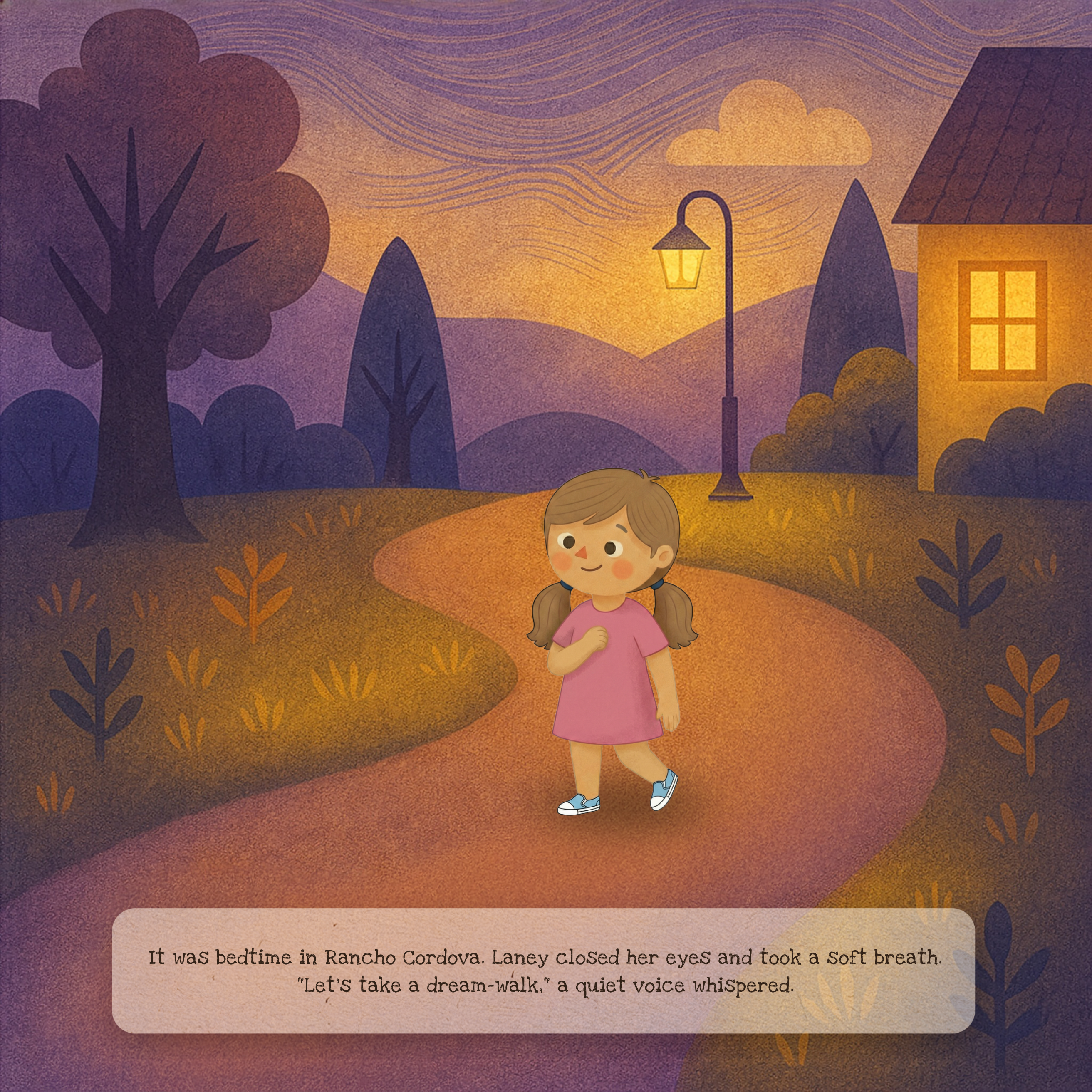 Personalized children's book interior spread from Finding Our Inner Voice